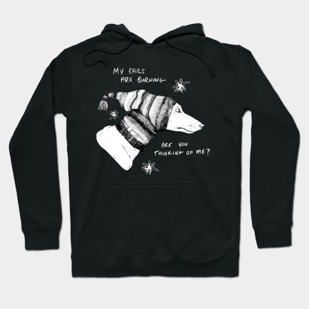 Winter Longings Hoodie by permabunny.ink